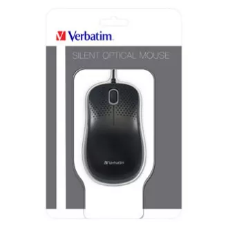Kabelgebundene Maus, Verbatim 49024, schwarz, optisch Kabelgebundene Maus, Verbatim 49024, schwarz, optisch