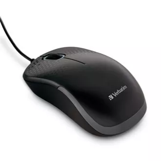 Kabelgebundene Maus, Verbatim 49024, schwarz, optisch Kabelgebundene Maus, Verbatim 49024, schwarz, optisch