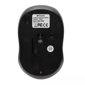 Kabellose Maus, Verbatim Go Nano 49044, blau, optisch, 1600DPI