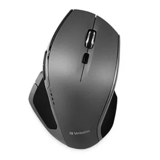 Kabellose Maus, Verbatim Deluxe, grau, optisch, 1600DPI