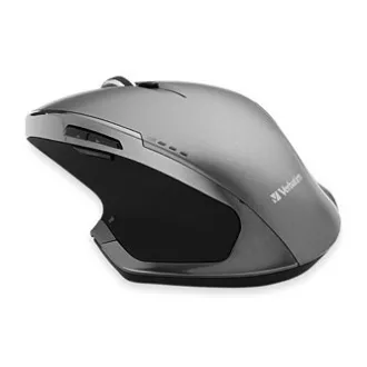 Kabellose Maus, Verbatim Deluxe, grau, optisch, 1600DPI