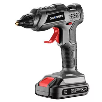 Schmelzpistole ENERGY 200W, Graphit 58G040, Höchsttemperatur 210c, schwarz Schmelzpistole ENERGY 200W, Graphit 58G040, Höchsttemperatur 210c, schwarz
