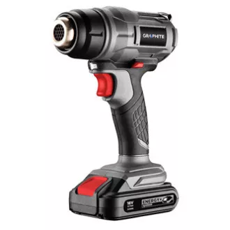 Heißluftpistole ENERGY 270W, Graphit 58G082, Höchsttemperatur 550c, schwarz Heißluftpistole ENERGY 270W, Graphit 58G082, Höchsttemperatur 550c, schwarz