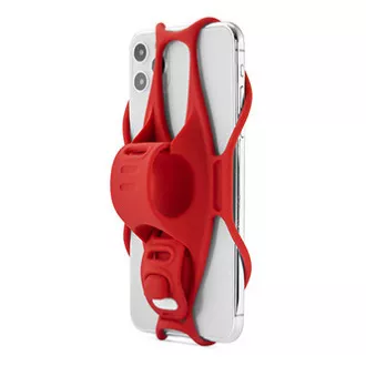 Handyhalter Bone Bike Tie 3, für Fahrrad, größenverstellbar, rot, 4,7-7,2 Handyhalter Bone Bike Tie 3, für Fahrrad, größenverstellbar, rot, 4,7-7,2