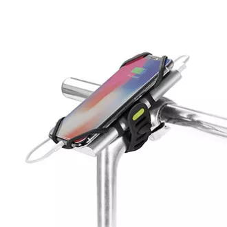 Bone Bike Tie 3 Pro Pack Handy- und Powerbankhalter, größenverstellbar, schwarz, 4-6,5", Silikon, Lenkerhalterung, schwarz Bone Bike Tie 3 Pro Pack Handy- und Powerbankhalter, größenverstellbar, schwarz, 4-6,5", Silikon, Lenkerhalterung, schwarz