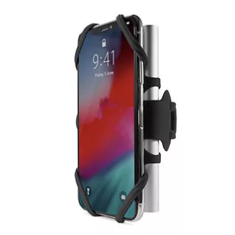 Bone Bike Tie 3 Pro Pack Handy- und Powerbankhalter, größenverstellbar, schwarz, 4-6,5", Silikon, Lenkerhalterung, schwarz Bone Bike Tie 3 Pro Pack Handy- und Powerbankhalter, größenverstellbar, schwarz, 4-6,5", Silikon, Lenkerhalterung, schwarz