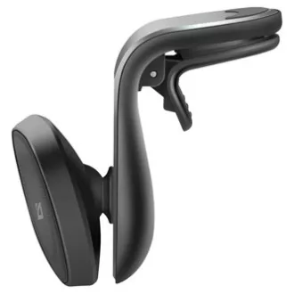 CH-127 Defender Magnetic Car Holder, ventGrip, schwarz-silber, Kunststoff, für Lüftung, schwarz-silber, mobil