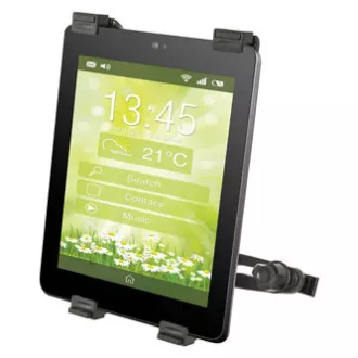 Tablet-Halterung Defender Armlehnenhalterung, Auto, CH-223, schwarz, Kunststoff, 1kg, weiche Seitengriffe, schwarz, Tablet