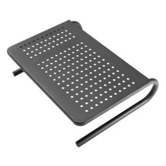 Monitorständer, Tastaturfach, schwarz, Stahl-Kunststoff, 20 kg Belastbarkeit, Powerton, ergo Monitorständer, Tastaturfach, schwarz, Stahl-Kunststoff, 20 kg Belastbarkeit, Powerton, ergo