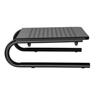 Monitorständer, Tastaturfach, schwarz, Stahl-Kunststoff, 20 kg Belastbarkeit, Powerton, ergo Monitorständer, Tastaturfach, schwarz, Stahl-Kunststoff, 20 kg Belastbarkeit, Powerton, ergo