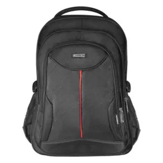 Laptop-Rucksack 15,6", Carbon, schwarzes Polyester, wasserdichter Boden und Seitentaschen, Defender Laptop-Rucksack 15,6", Carbon, schwarzes Polyester, wasserdichter Boden und Seitentaschen, Defender