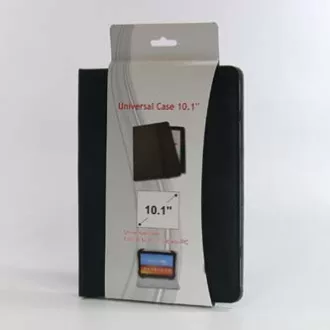 Tablet-Tasche 9.7" und 10.1", Scene, schwarzes Polyester/Mikrofaser, FOR SALE