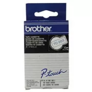 Brother Original-Farbband für Etikettendrucker, Brother, TC-203, blauer Druck/weißes Trägermaterial, laminiert, 7,7 m, 12 mm