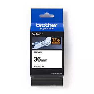 Brother Original-Etikettendruckerband, Brother, STE-161, 3m, 36mm, Kassette mit Schablonenband Brother Original-Etikettendruckerband, Brother, STE-161, 3m, 36mm, Kassette mit Schablonenband
