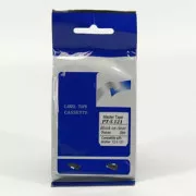 Masterband kompatibel. Etikettendruckerband, für Brother, PT-S121, schwarzer Druck/transparentes Trägermaterial, unlaminiert, 8m, 9mm