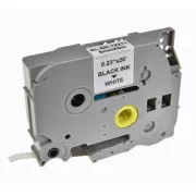 G&G kompatibles Druckerfarbband, für Brother, TZE-211, schwarzer Druck/weißes Trägermaterial, laminiert, 8m, 6mm