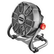 Lüfter 58G080, Akku, 18V, Netz- oder Batteriebetrieb, Graphit