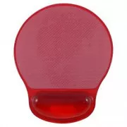 Logo Mauspad Gel, rot, SELL OUT