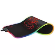 RGB-Mauspad, MG8, Gaming, schwarz, 350 x 250 mm, 3 mm, Marvo, RGB-Hintergrundbeleuchtung