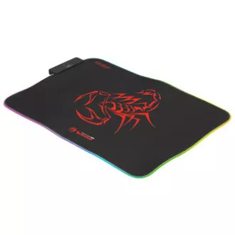 RGB-Mauspad, MG8, Gaming, schwarz, 350 x 250 mm, 3 mm, Marvo, RGB-Hintergrundbeleuchtung