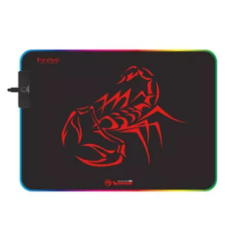 RGB-Mauspad, MG8, Gaming, schwarz, 350 x 250 mm, 3 mm, Marvo, RGB-Hintergrundbeleuchtung