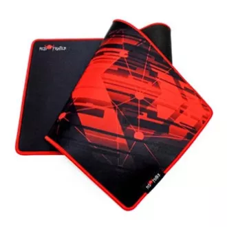 Mauspad, P2-XL, Gaming, schwarz und rot, 78 x 27 x 0,4 cm, Red Fighter