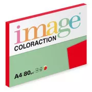 Xerografisches Papier Coloraction, Chile, A4, 80 g/m2, dunkelrot, 100 Blatt, geeignet für Inkjetdruck