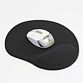 Mauspad, ergonomisch, Gel, schwarz, Logo, SELL Mauspad, ergonomisch, Gel, schwarz, Logo, SELL