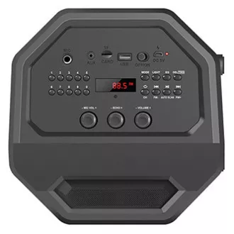 Defender Speaker Rage, Li-Ion, 2.0, 50W, schwarz, Lautstärkeregler, LED Hintergrundbeleuchtung, BT 5.0, TWS, Fernbedienung, 45Hz Defender Speaker Rage, Li-Ion, 2.0, 50W, schwarz, Lautstärkeregler, LED Hintergrundbeleuchtung, BT 5.0, TWS, Fernbedienung, 45Hz