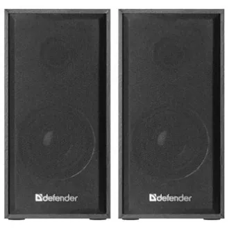 Defender Lautsprecher SPK 240, 2.0, 2x3W, schwarz, Lautstärkeregler, Holz, 100Hz~18kHz Defender Lautsprecher SPK 240, 2.0, 2x3W, schwarz, Lautstärkeregler, Holz, 100Hz~18kHz