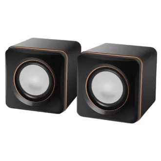 Defender-Lautsprecher SPK-33, 2.0, 5W, schwarz, kompakte Größe Defender-Lautsprecher SPK-33, 2.0, 5W, schwarz, kompakte Größe