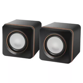 Defender-Lautsprecher SPK-33, 2.0, 5W, schwarz, kompakte Größe Defender-Lautsprecher SPK-33, 2.0, 5W, schwarz, kompakte Größe