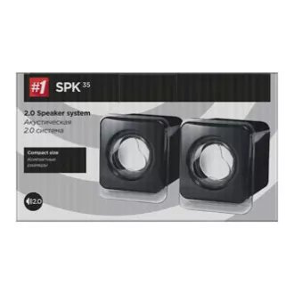 Defender-Lautsprecher SPK-35, 2.0, 5W, schwarz, kompakte Größe Defender-Lautsprecher SPK-35, 2.0, 5W, schwarz, kompakte Größe