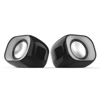 HP Lautsprecher DHS-2111, 2.0, 6W, schwarz, Lautstärkeregler, Kunststoff HP Lautsprecher DHS-2111, 2.0, 6W, schwarz, Lautstärkeregler, Kunststoff