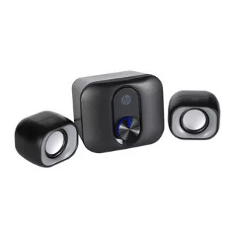 HP Lautsprecher DHS-2111S, 2.1, 11W, schwarz, Lautstärkeregler, Kunststoff HP Lautsprecher DHS-2111S, 2.1, 11W, schwarz, Lautstärkeregler, Kunststoff