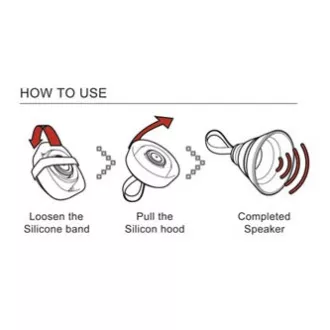 YZSY Bluetooth-Lautsprecher SALI, 1.0, 3W, schwarz, Lautstärkeregler, faltbar, wasserdicht, SELL YZSY Bluetooth-Lautsprecher SALI, 1.0, 3W, schwarz, Lautstärkeregler, faltbar, wasserdicht, SELL