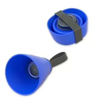 YZSY Bluetooth-Lautsprecher SALI, 1.0, 3W, blau, Lautstärkeregler, faltbar, wasserfest YZSY Bluetooth-Lautsprecher SALI, 1.0, 3W, blau, Lautstärkeregler, faltbar, wasserfest
