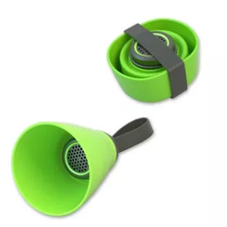 YZSY Bluetooth-Lautsprecher SALI, 1.0, 3W, grün, Lautstärkeregler, faltbar, wasserdicht, SELL