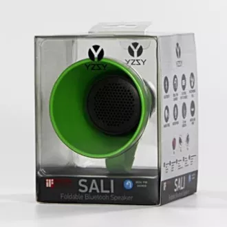 YZSY Bluetooth-Lautsprecher SALI, 1.0, 3W, grün, Lautstärkeregler, faltbar, wasserdicht, SELL