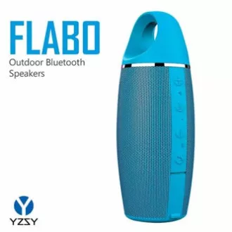 YZSY Bluetooth-Lautsprecher FLABO, 2x5W, blau, Lautstärkeregler, SELL YZSY Bluetooth-Lautsprecher FLABO, 2x5W, blau, Lautstärkeregler, SELL
