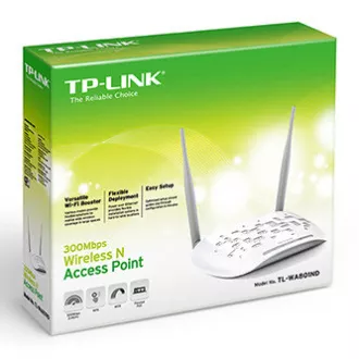 TP-LINK Zugangspunkt TL-WA801N 2.4GHz, Extender, PoE, 300Mbps, externe abnehmbare Antenne, 802.11n, Multi-SSID, Client, Repeater
