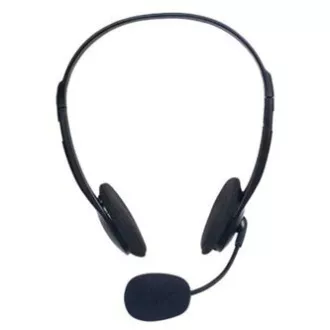 Defender Aura HN-102 Kopfhörer mit Mikrofon, kabelgebunden, schwarz, offen, 2x 3,5 mm Klinke Defender Aura HN-102 Kopfhörer mit Mikrofon, kabelgebunden, schwarz, offen, 2x 3,5 mm Klinke