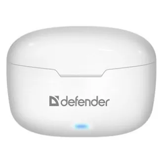 Defender Twins 903, Kopfhörer mit Mikrofon, kabellos weiß, Ohrstöpsel, BT 5.0, TWS, Bluetooth-Ladecase, FOR SALE