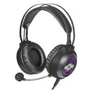Defender Stellar, Gaming-Headset mit Mikrofon, Lautstärkeregler, schwarz, 2.0, 50 mm Treiber Typ 2x 3,5 mm Klinke   USB