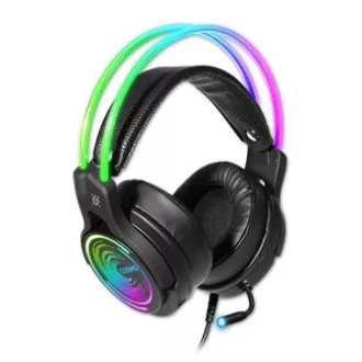 Defender Cosmo Pro RGB Gaming-Headset mit Mikrofon, kabelgebunden, schwarz, 7.1 (virtuell), 50 mm USB-Treiber Defender Cosmo Pro RGB Gaming-Headset mit Mikrofon, kabelgebunden, schwarz, 7.1 (virtuell), 50 mm USB-Treiber
