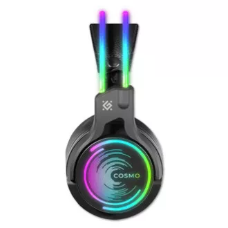 Defender Cosmo Pro RGB Gaming-Headset mit Mikrofon, kabelgebunden, schwarz, 7.1 (virtuell), 50 mm USB-Treiber Defender Cosmo Pro RGB Gaming-Headset mit Mikrofon, kabelgebunden, schwarz, 7.1 (virtuell), 50 mm USB-Treiber
