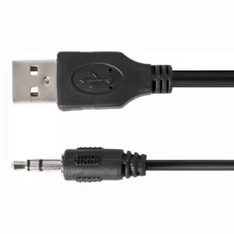 Defender Webcam C-110, 0,3 Mpix, USB 2.0, schwarz/grau, für Laptop/LCD