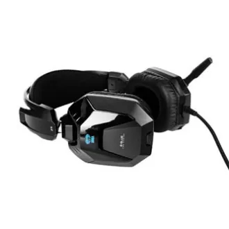 E-blue Cobra H 948 Gaming-Headset mit Mikrofon, kabelgebunden, schwarz, 2x 3,5 mm Klinke E-blue Cobra H 948 Gaming-Headset mit Mikrofon, kabelgebunden, schwarz, 2x 3,5 mm Klinke