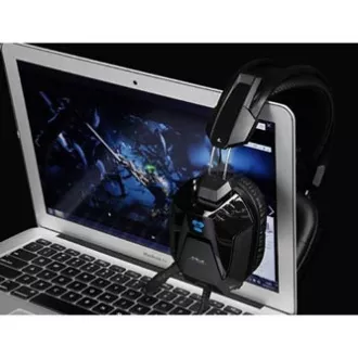 E-blue Cobra H 948 Gaming-Headset mit Mikrofon, kabelgebunden, schwarz, 2x 3,5 mm Klinke E-blue Cobra H 948 Gaming-Headset mit Mikrofon, kabelgebunden, schwarz, 2x 3,5 mm Klinke