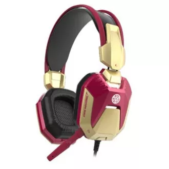 E-blue IRON MAN EHS908 Gaming Headset mit Mikrofon, kabelgebunden, rot, 2x 3,5 mm Klinke USB, SELL E-blue IRON MAN EHS908 Gaming Headset mit Mikrofon, kabelgebunden, rot, 2x 3,5 mm Klinke USB, SELL